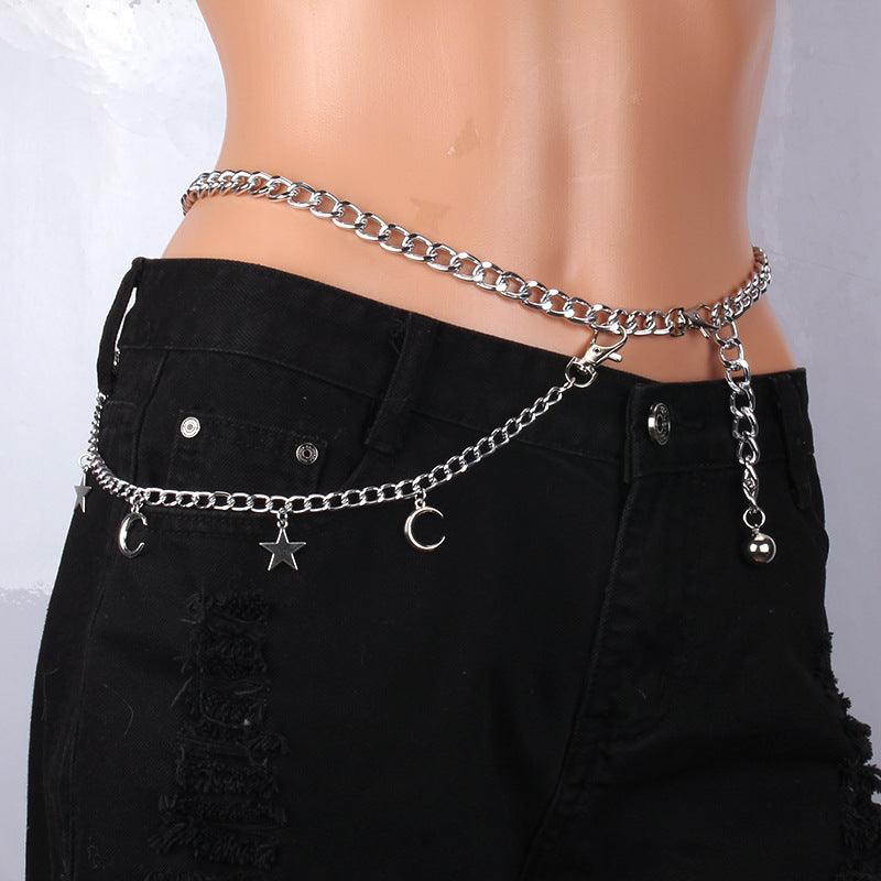 Women's Fashion Simple Decoration Waist Chain - Nioor