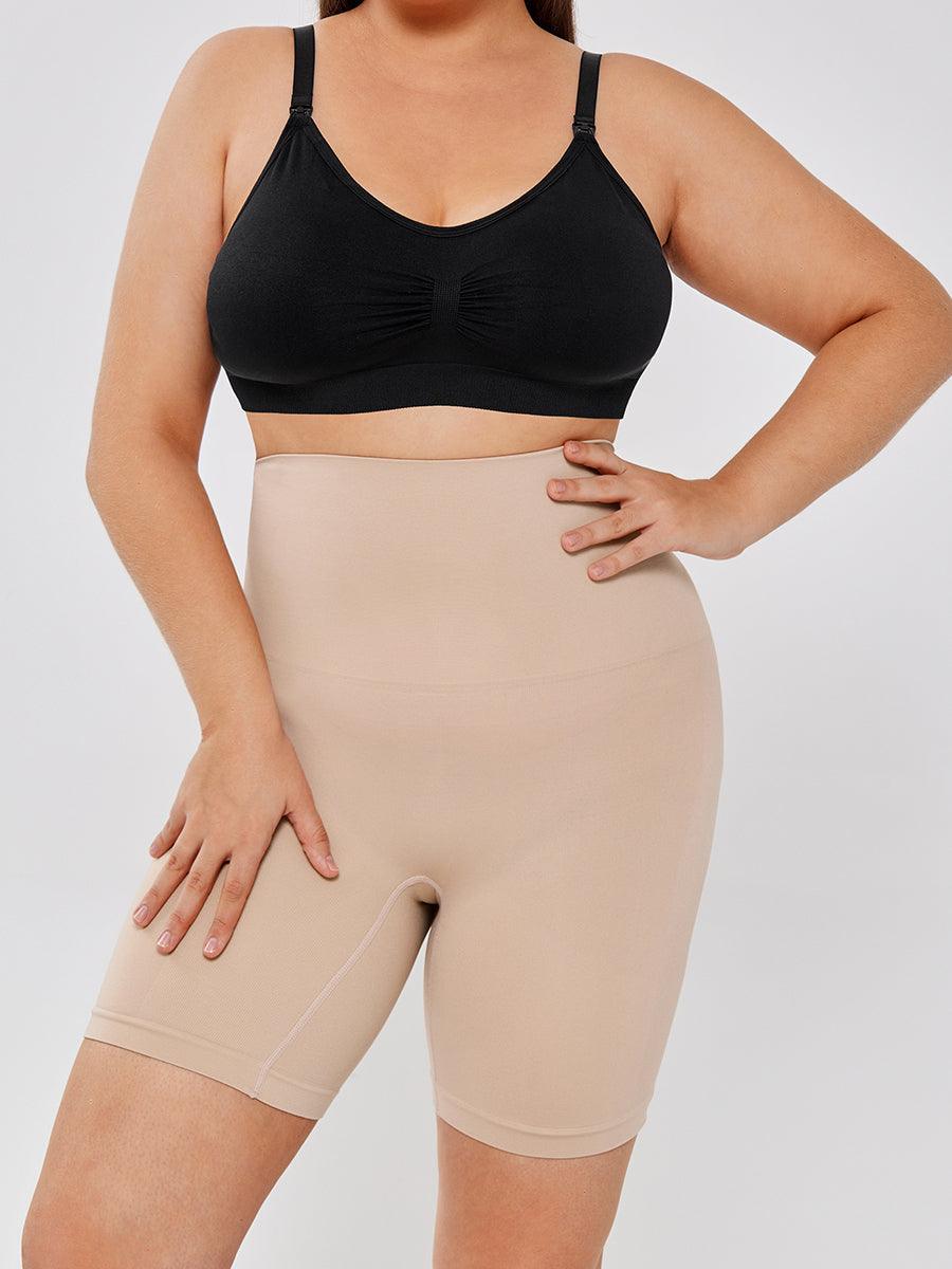 High Waisted Body Shaper Shorts - Nioor