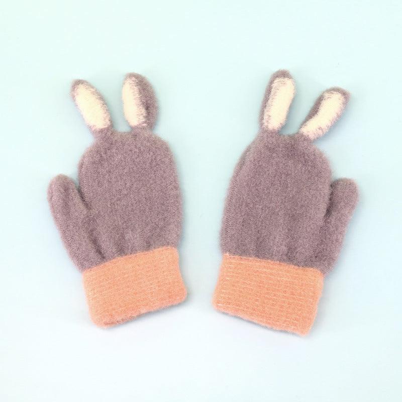 Winter Children's Woolen Gloves For Warmth - Nioor