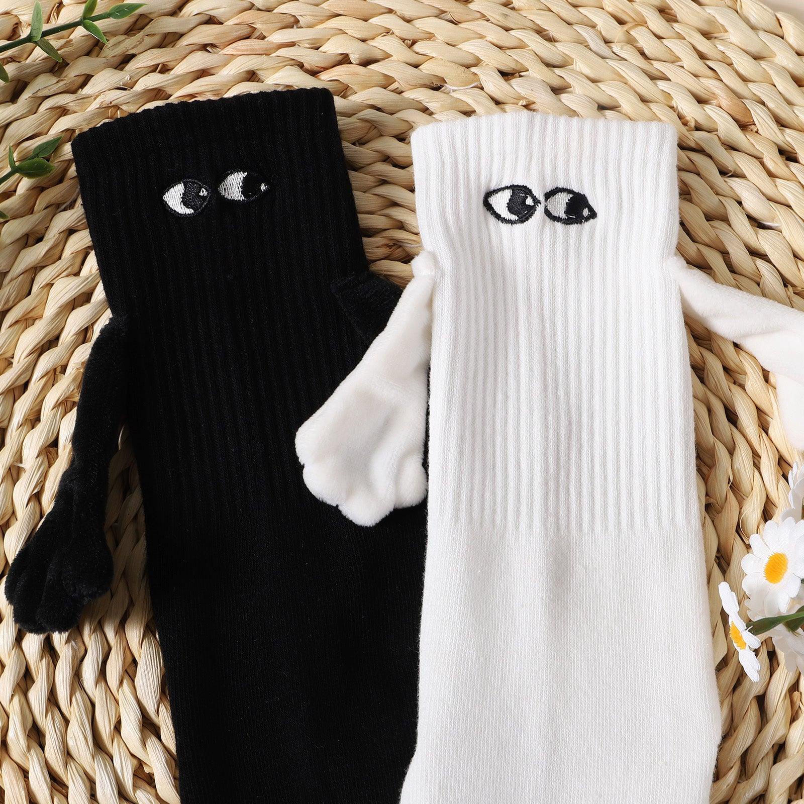 Men's And Women's Fashion Simple Magnet Socks - Nioor