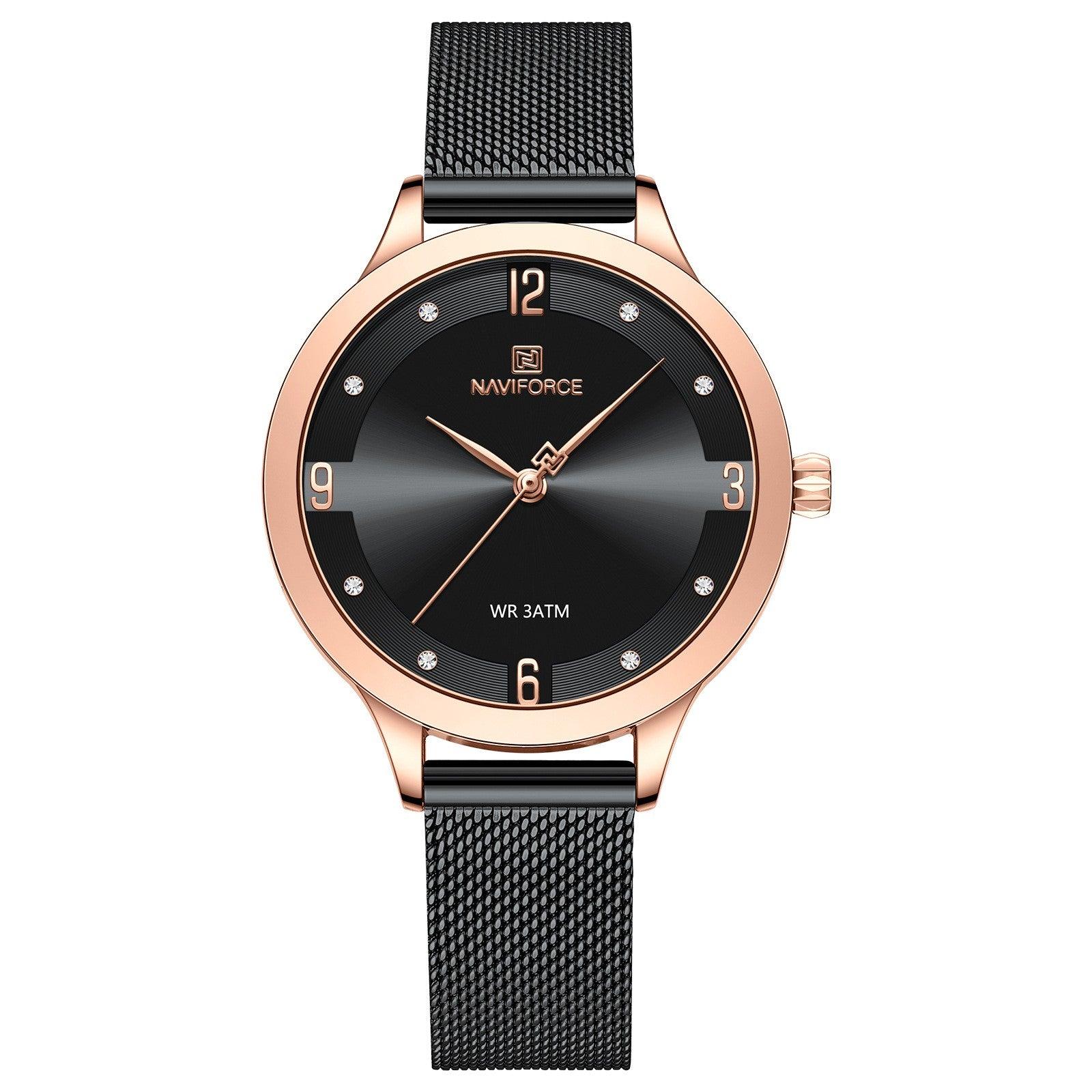 Fashion Electronic Watch Mesh Waterproof Quartz - Nioor