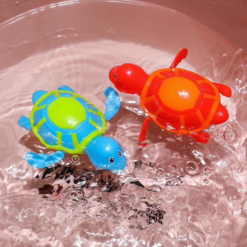 Baby Tortoise Bathroom Toys Baby Bathing In Water Swimming - Nioor