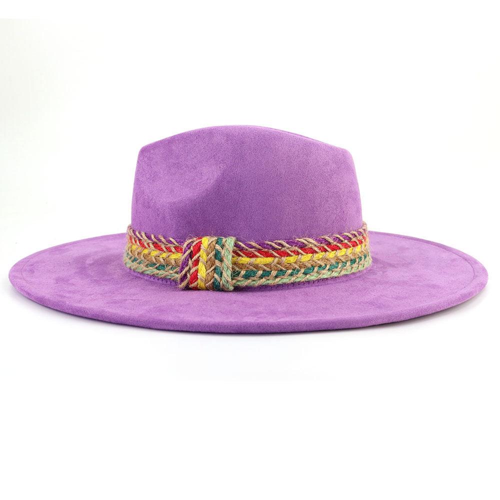 New Wide Brim Top Hat For Women - Nioor