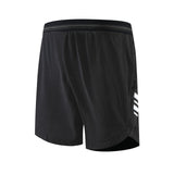 Men's Quick-drying Breathable Safety Fake Two-piece Double-layer Sports Shorts - Nioor