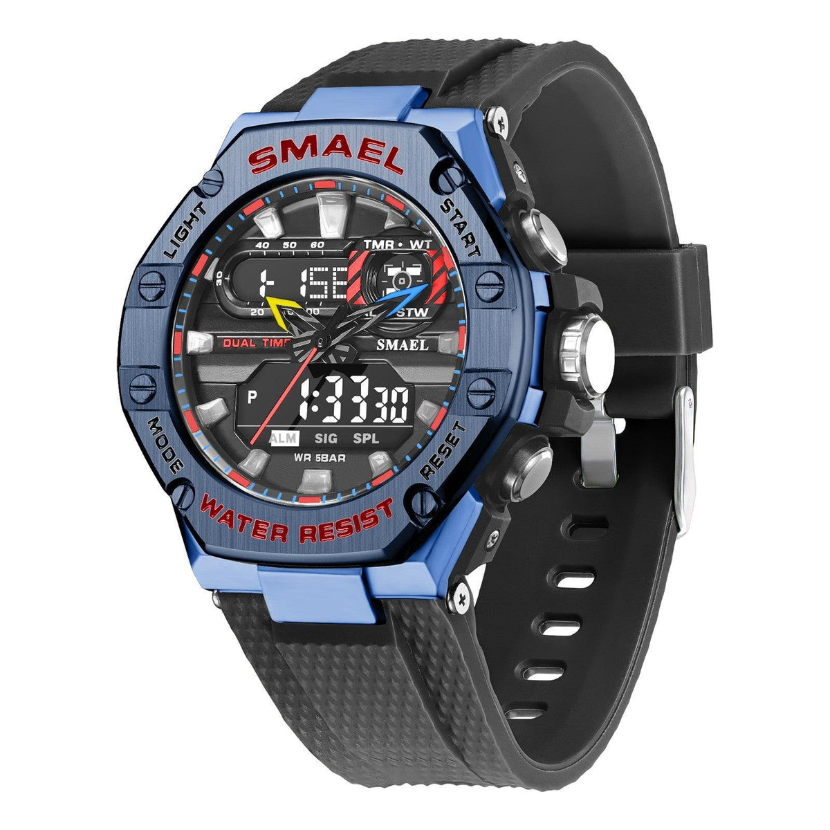 Digital Alloy Electronic Watch Men - Nioor