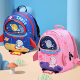 Breathable Trend Astronaut Kindergarten Anti Lost Backpack - Nioor