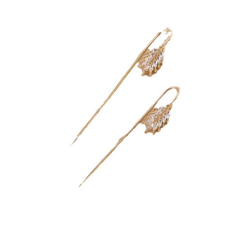 Descendants Of The Rich Tassel Ear String Earring Spring And Summer - Nioor