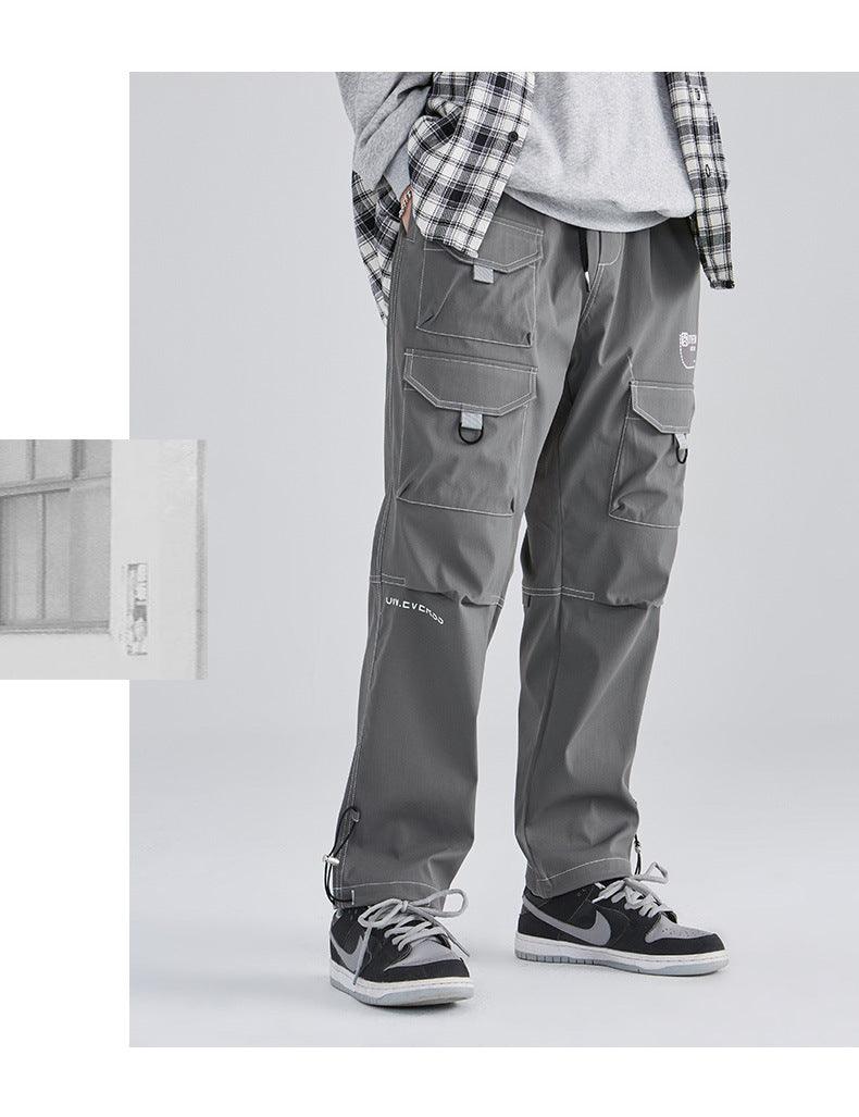 Men's Multi-bag Casual Trousers - Nioor