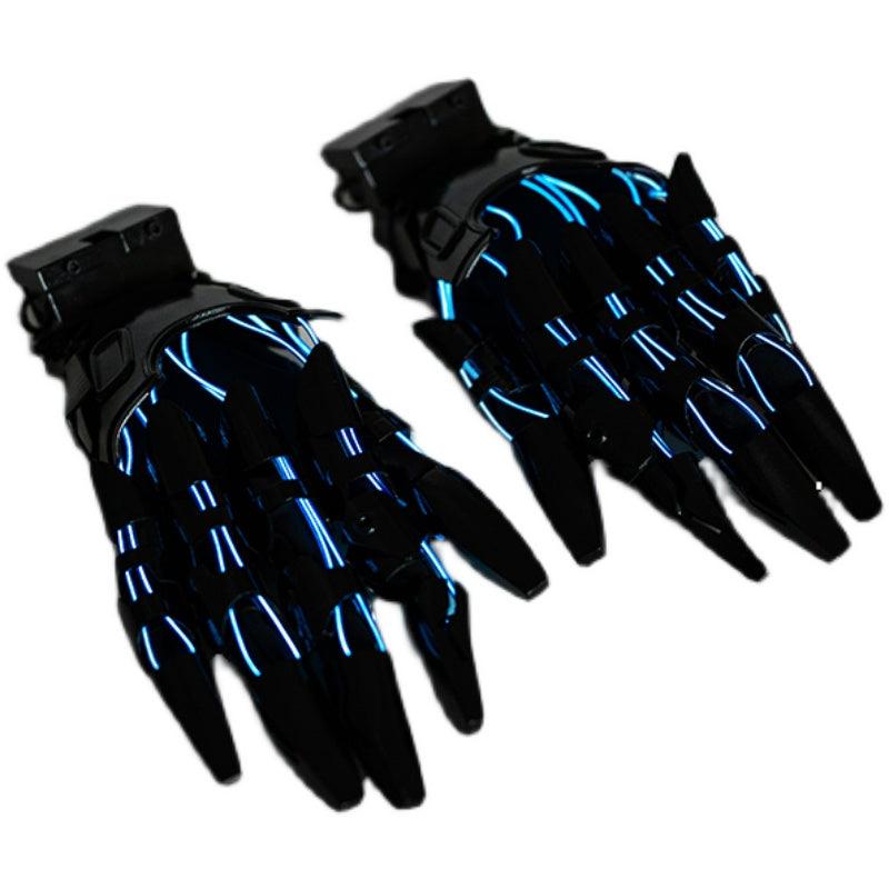 Men's And Women's Mechanical Luminous Knight Gloves - Nioor