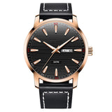 Men's Fashion Waterproof Calendar Function Quartz Watch - Nioor