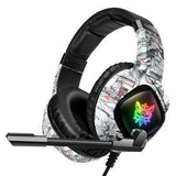 Headphones RGB Light Subwoofer Wired Headphones - Nioor