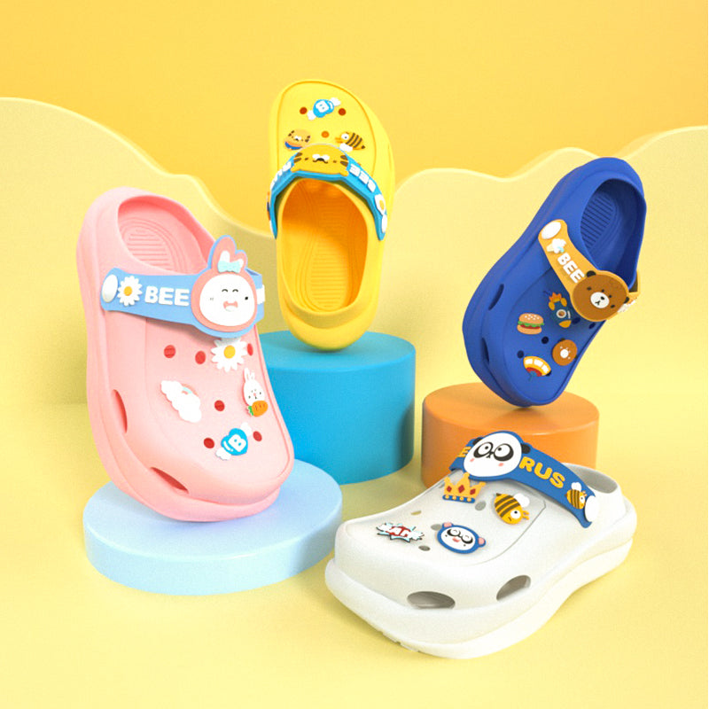 Fashion Cute Children Cartoon Simple Slippers