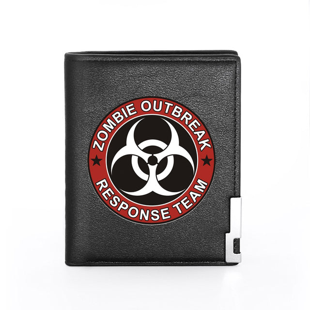 Umbrella Corporation Theme Printing Leather