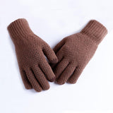 Men's Outdoor Warm Split Finger Touch Screen Gloves - Nioor