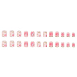 Camellia Smudge Nail Nail Patch - Nioor