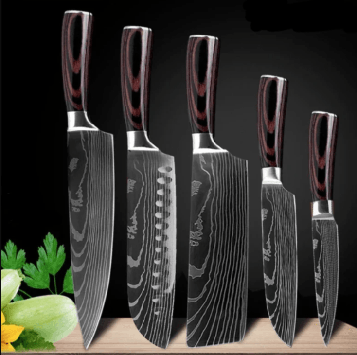 Carpenter's Special Set 6-piece Set 8-piece Set Knife Chef Knife Kitchen Knife Cooking - Nioor