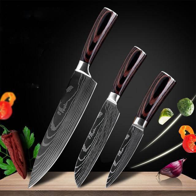 Carpenter's Special Set 6-piece Set 8-piece Set Knife Chef Knife Kitchen Knife Cooking - Nioor