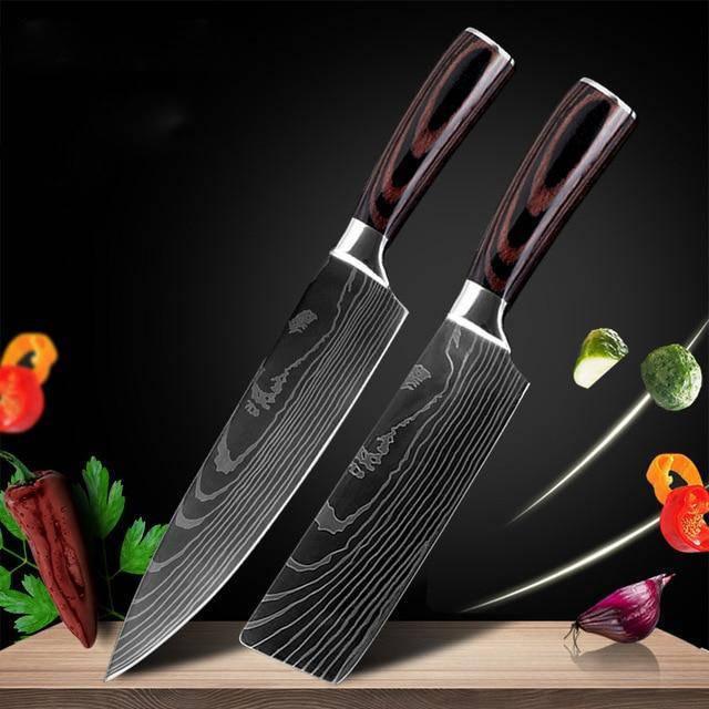 Carpenter's Special Set 6-piece Set 8-piece Set Knife Chef Knife Kitchen Knife Cooking - Nioor