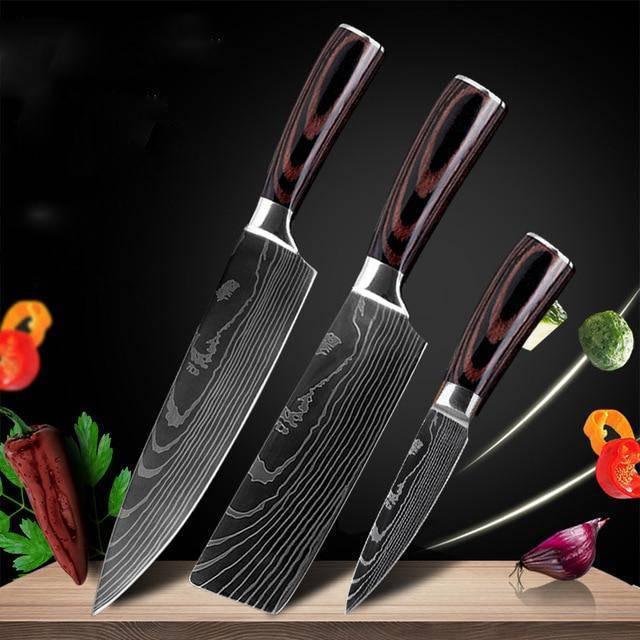 Carpenter's Special Set 6-piece Set 8-piece Set Knife Chef Knife Kitchen Knife Cooking - Nioor