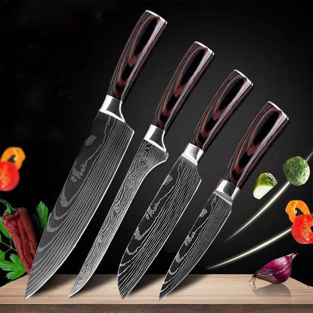 Carpenter's Special Set 6-piece Set 8-piece Set Knife Chef Knife Kitchen Knife Cooking - Nioor