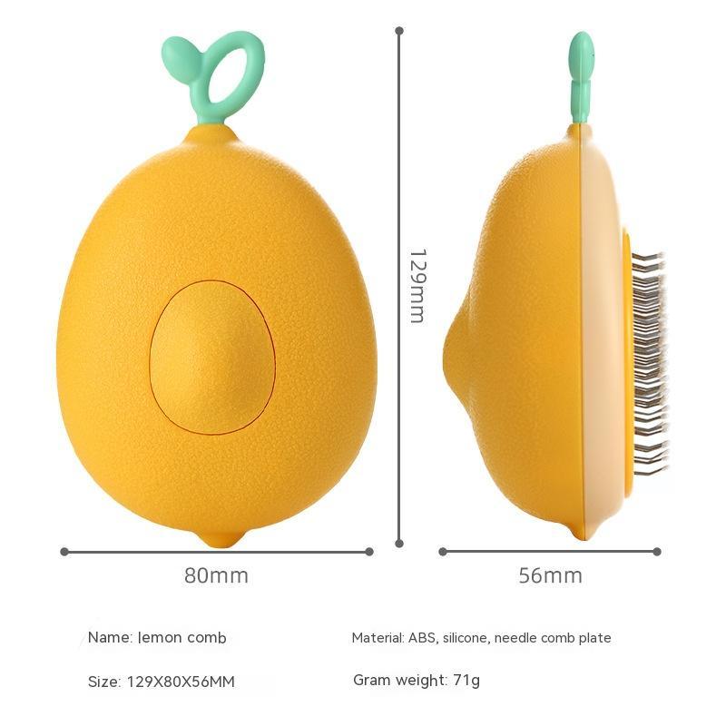 Cat Brush Hair Remover Cleaning Avocado Shaped Dog Grooming Tool Pet Combs Brush Stainless Steel Needle Pet Cleaning Care - Nioor