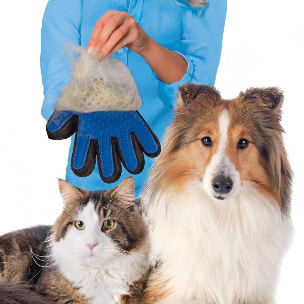 Cat Grooming Glove For Cats Wool Glove Pet Hair Deshedding Brush Comb Glove For Pet Dog Cleaning Massage Glove For Animal Sale - Nioor