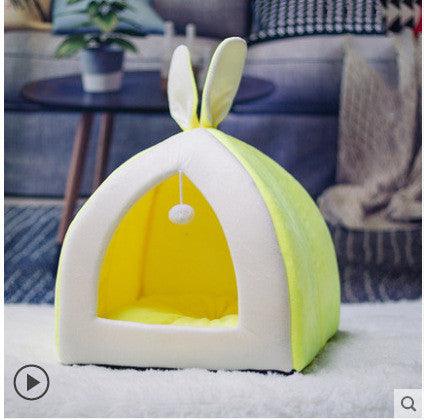 Cat House Cat House Villa Cat Bed Small Dog Kennel - Nioor