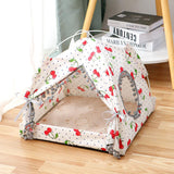 Cat Tent Cat Cat House Enclosed Pet Bed - Nioor