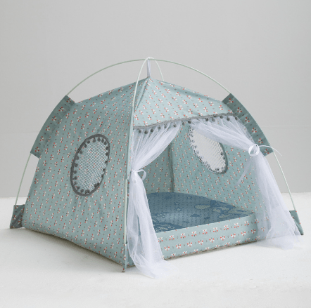 Cat Tent Cat Cat House Enclosed Pet Bed - Nioor