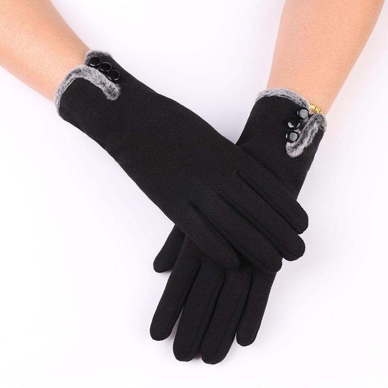 Women's Warm Winter Gloves With Non Down Touch Screen - Nioor