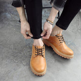 All-match Casual Boots Low-cut Tooling Trendy Shoes For Men - Nioor