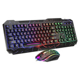 Crackle Word Through Keyboard 4D Mouse Keyboard Luminous Game Set - Nioor