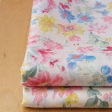 Handmade DIY Orchid Printed Cotton 60 Count Fabric Soft