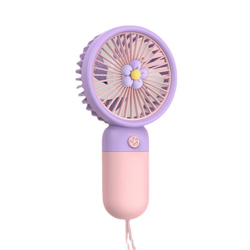 Creative Small Handheld Fan Cute Candy Color Portable - Nioor