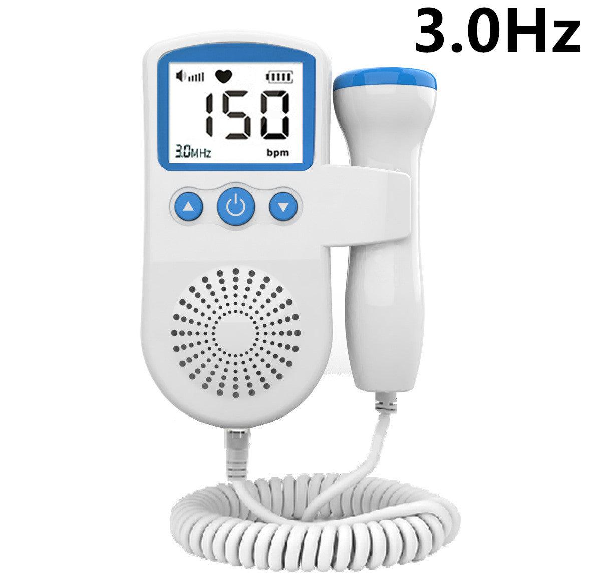 Fetal Heart Rate Monitor Home Pregnancy Baby Fetal Sound Heart Rate Detector - Nioor