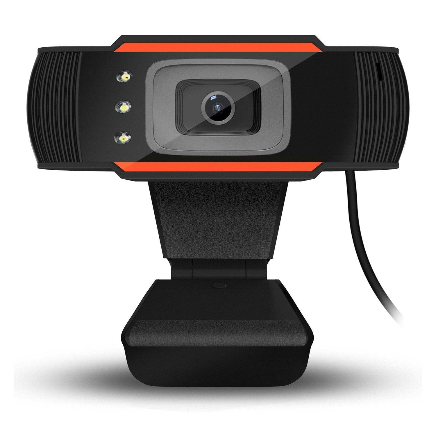 USb LED Fill Light High-definition Webcam With Adjustable Brightness - Nioor