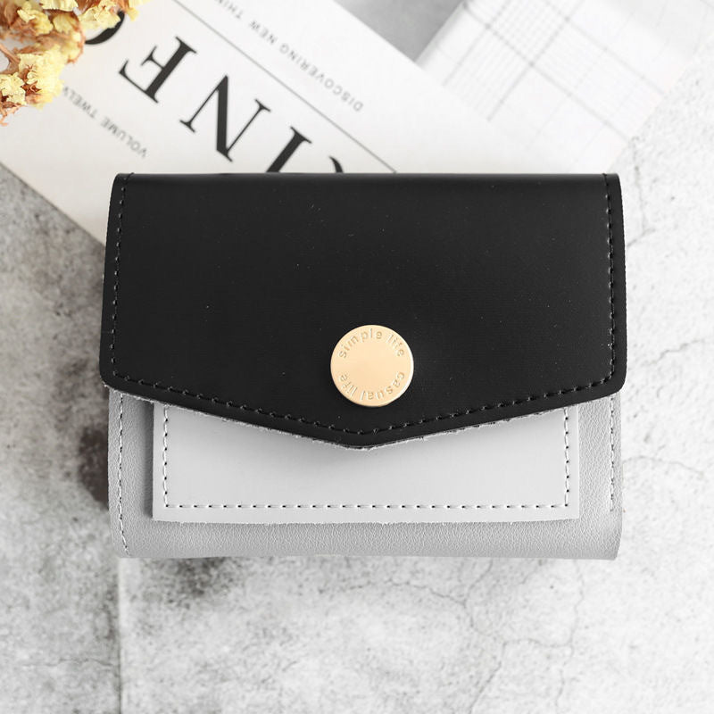 New Women's Wallet Short Fashionable And Simple