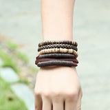 European And American Simple Retro Set Bracelet Diy Weaving