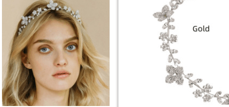 Crystal Zircon Hair Band Headwear - Nioor