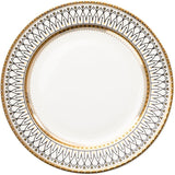 Ceramic net red plated dinner plate - Nioor