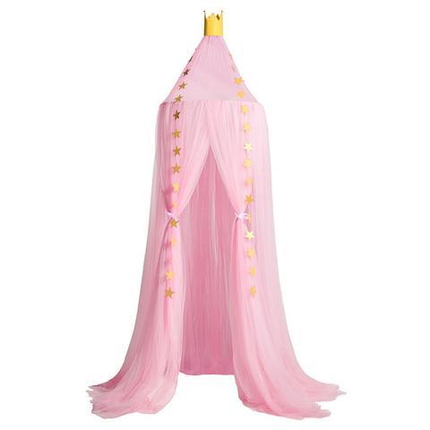 Children's Mosquito Net Baby Crown Army Mesh Bed Tent Tent Star Ornaments - Nioor