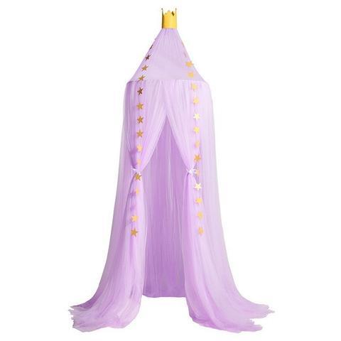 Children's Mosquito Net Baby Crown Army Mesh Bed Tent Tent Star Ornaments - Nioor