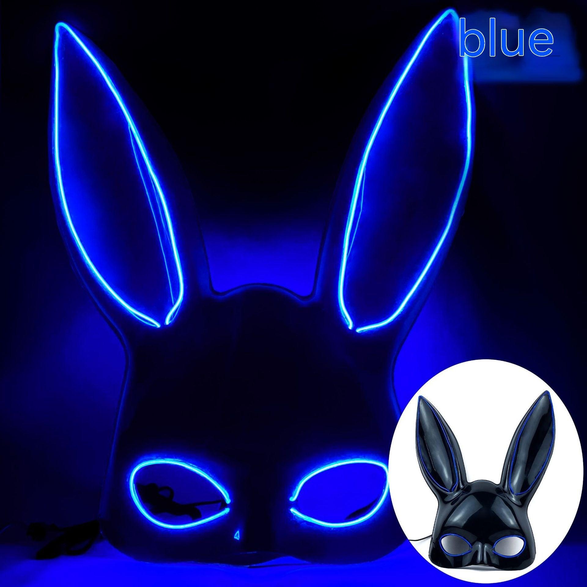 Christmas Ball Luminous Rabbit Mask - Nioor