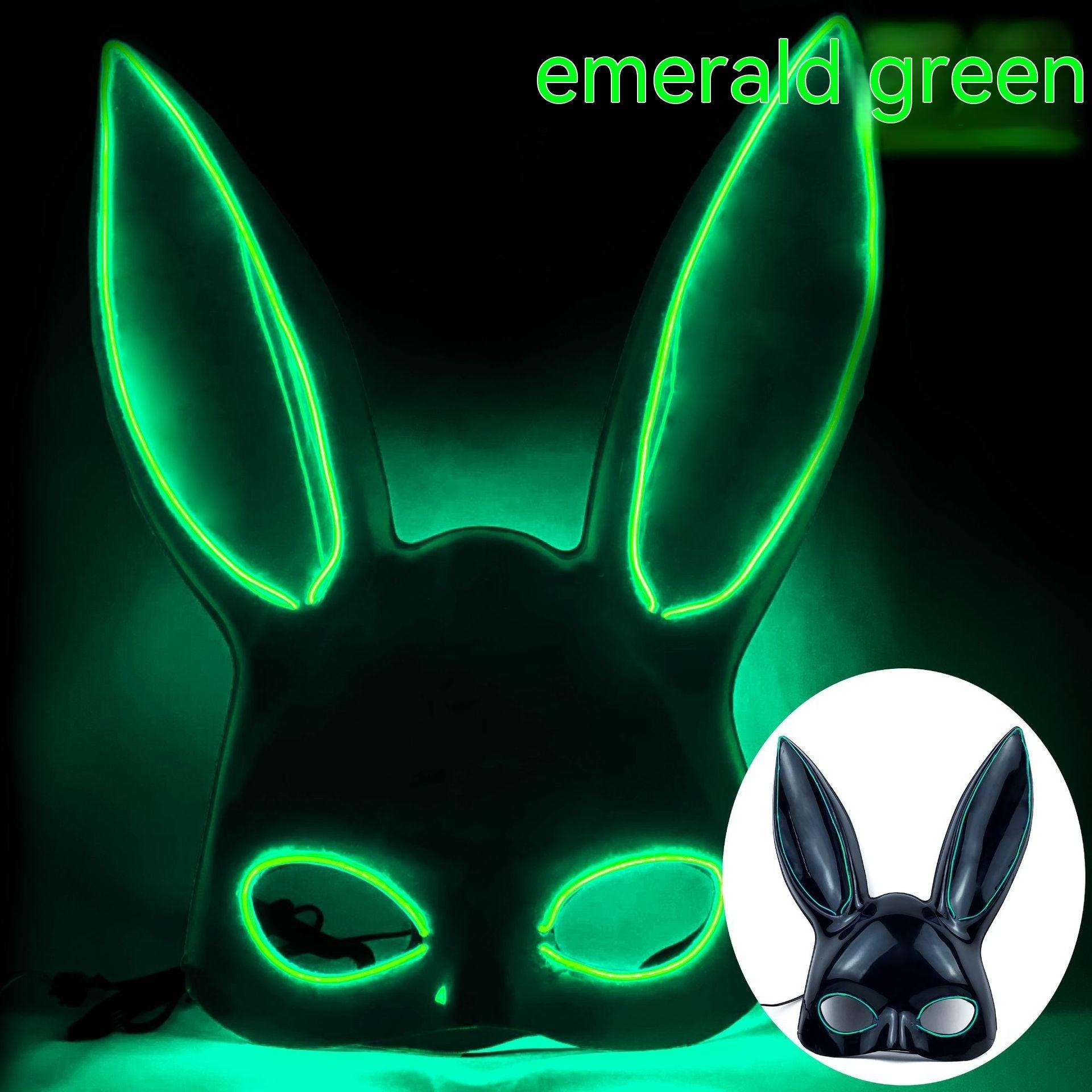 Christmas Ball Luminous Rabbit Mask - Nioor