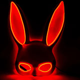 Christmas Ball Luminous Rabbit Mask - Nioor