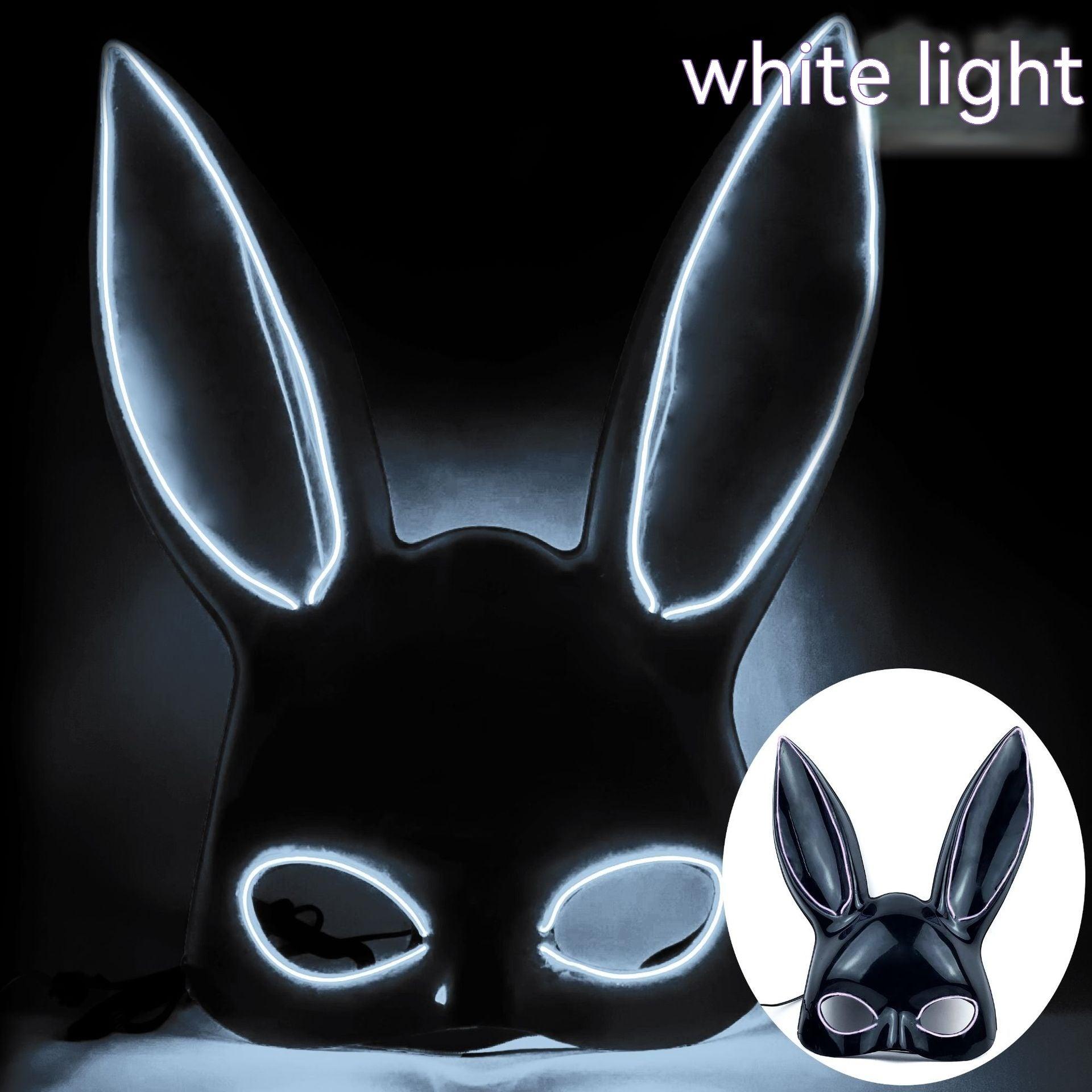 Christmas Ball Luminous Rabbit Mask - Nioor