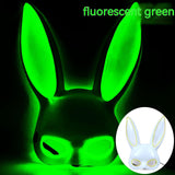 Christmas Ball Luminous Rabbit Mask - Nioor