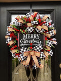 Christmas bow garland - Nioor