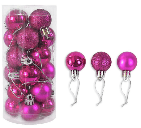 Christmas Decoration Shiny Matte Christmas Ball - Nioor