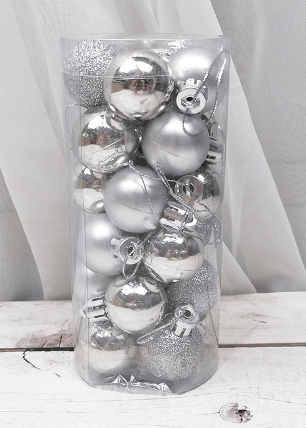 Christmas Decoration Shiny Matte Christmas Ball - Nioor